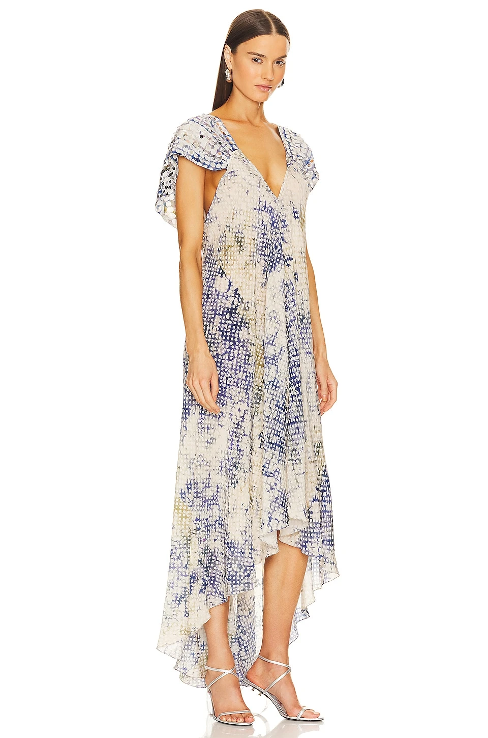 Mes Demoiselles Dinette Dress Blue 2 Mes Demoiselles Dinette Dress Blue - Image 2