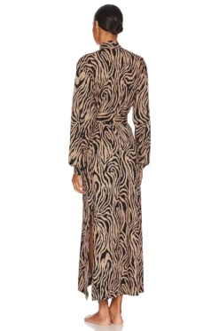 Skyler Robe Zebra -Fashion Clothing MGRE WI37 V4