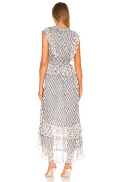 Ingrid Dress Pura Vida Flora Mix -Fashion Clothing MISA WD556 V3