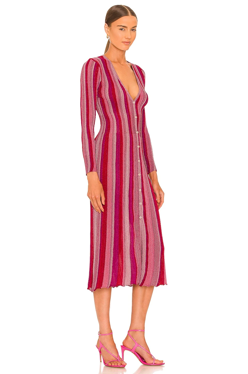 X REVOLVE Rafael Dress Violet Combo 2 X REVOLVE Rafael Dress Violet Combo - Image 2