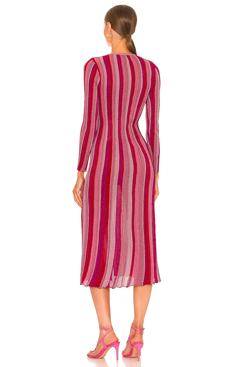 X REVOLVE Rafael Dress Violet Combo 3 X REVOLVE Rafael Dress Violet Combo - Image 3