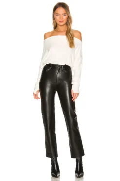 Santos Drop Shoulder Sweater Ivory -Fashion Clothing MLAU WK198 V4