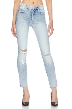 MOTHER Looker Ankle Fray Love In A Boat