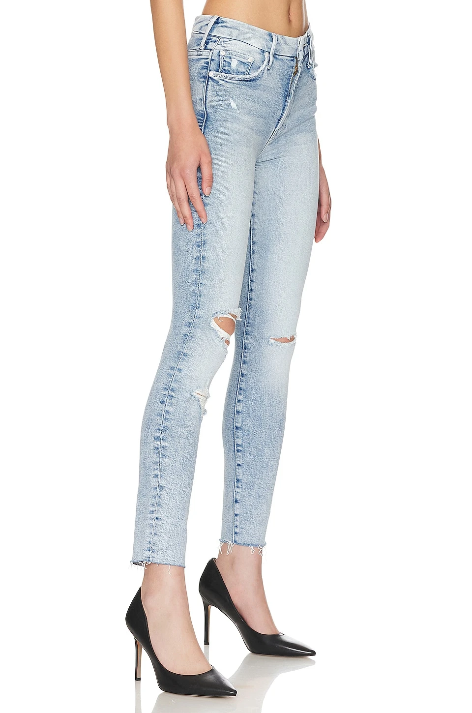 MOTHER Looker Ankle Fray Love In A Boat 2 MOTHER Looker Ankle Fray Love In A Boat - Image 2