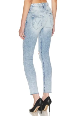 MOTHER Looker Ankle Fray Love In A Boat 6 MOTHER Looker Ankle Fray Love In A Boat -Fashion Clothing MOTH WJ1317 V3