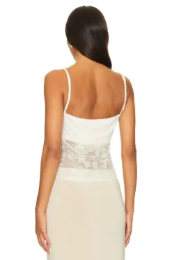 Dentelle Top Ecru 6 Dentelle Top Ecru -Fashion Clothing MPAR WS27 V3