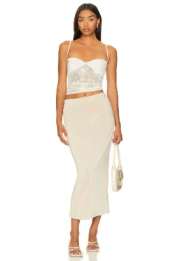 Dentelle Top Ecru 7 Dentelle Top Ecru -Fashion Clothing MPAR WS27 V4