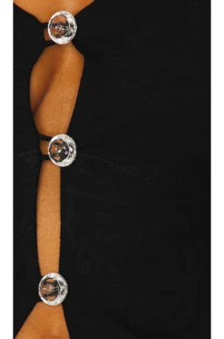 Fanny 2.3 Cardigan Black -Fashion Clothing MURI WK3 V5