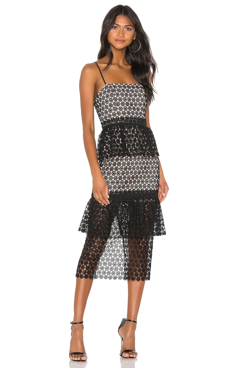 Dolores Midi Dress Black 1 Dolores Midi Dress Black