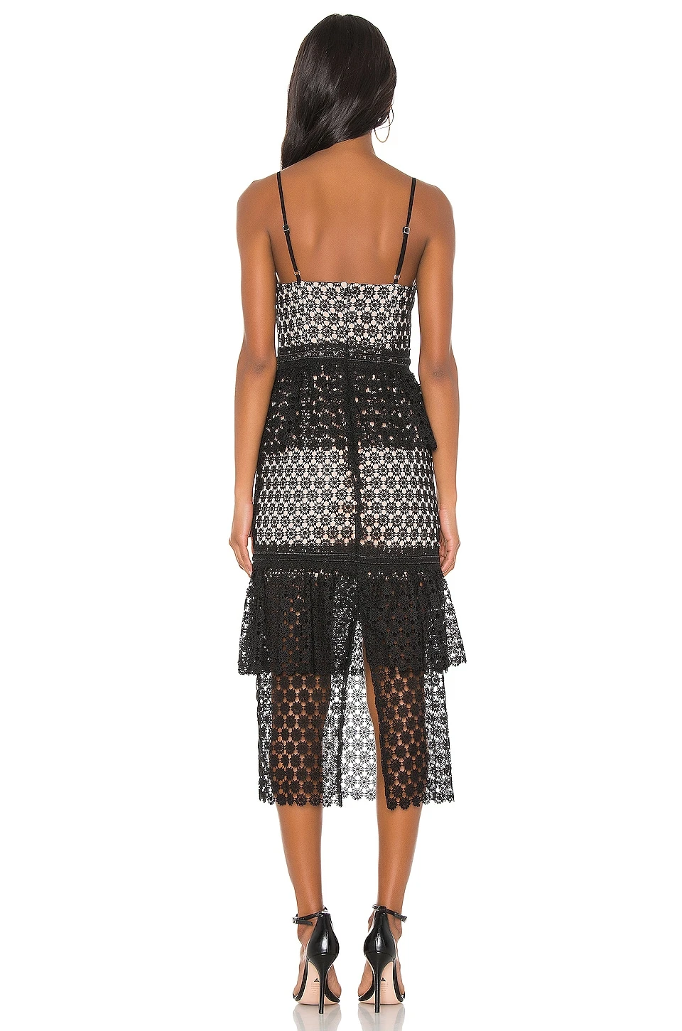 Dolores Midi Dress Black 3 Dolores Midi Dress Black - Image 3