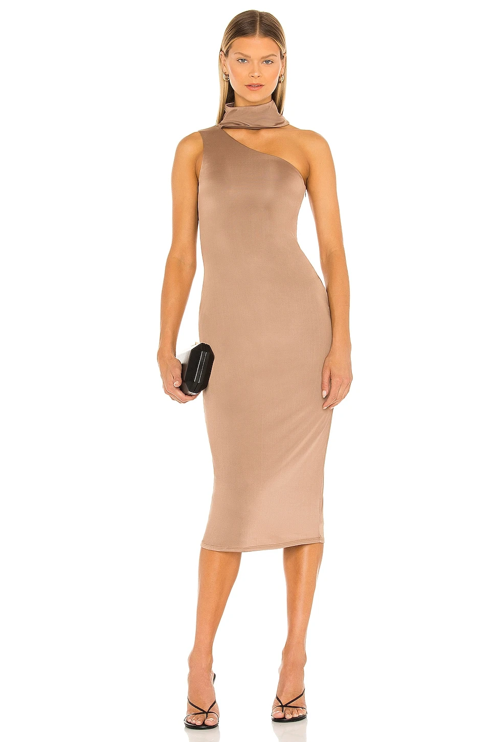 Kristiana Midi Dress Chestnut 1 Kristiana Midi Dress Chestnut