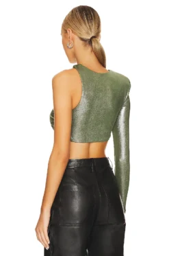 Vea Top Sage Green 9 Vea Top Sage Green -Fashion Clothing NBDR WS823 V4