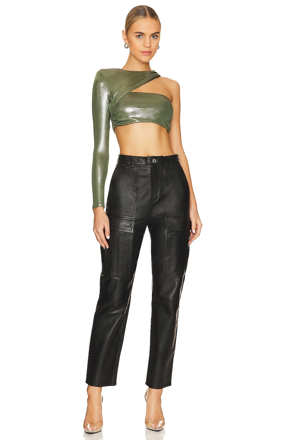 Vea Top Sage Green 5 Vea Top Sage Green - Image 5