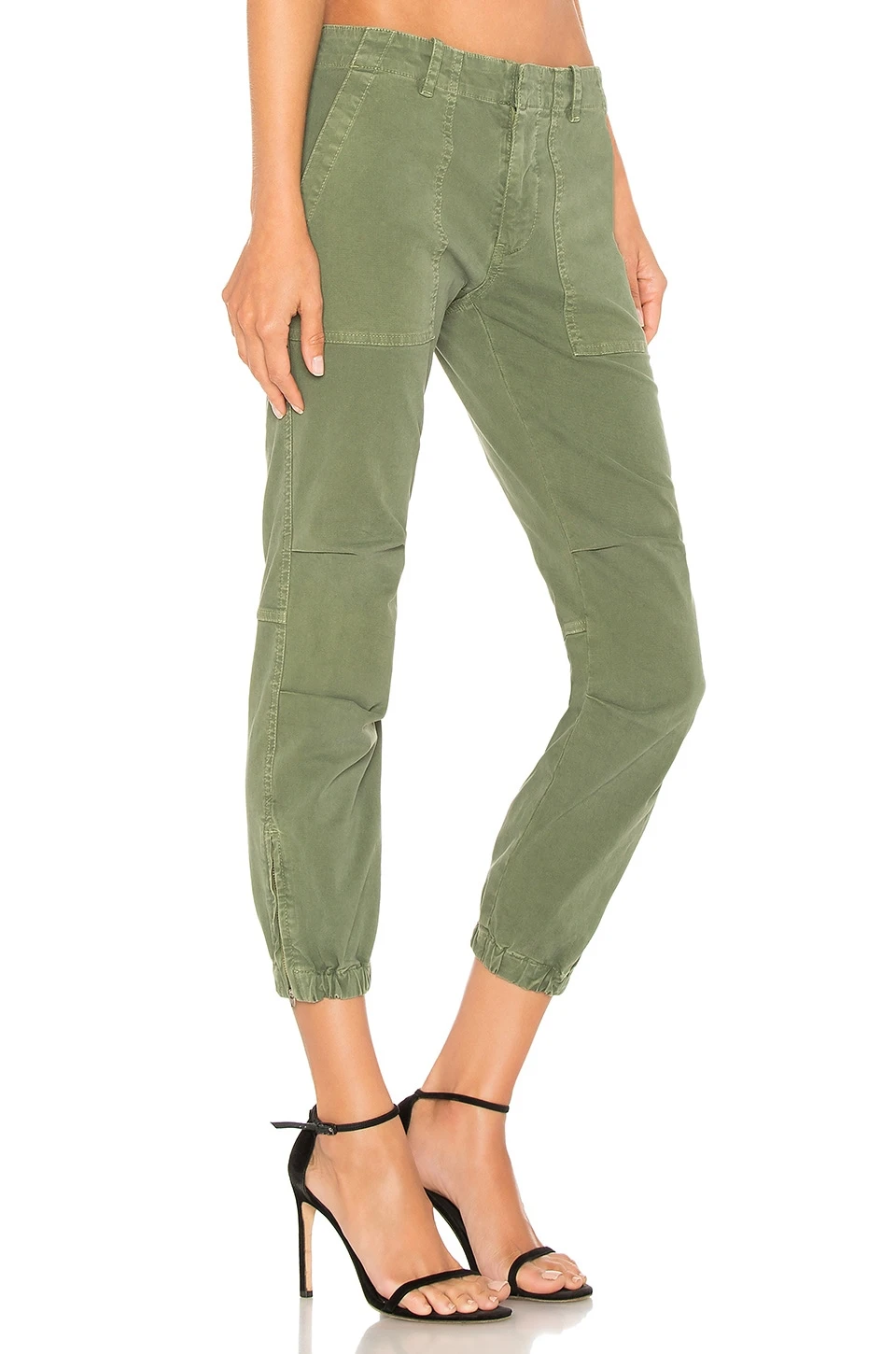 NILI LOTAN Cropped Military Pant Camo 2 NILI LOTAN Cropped Military Pant Camo - Image 2