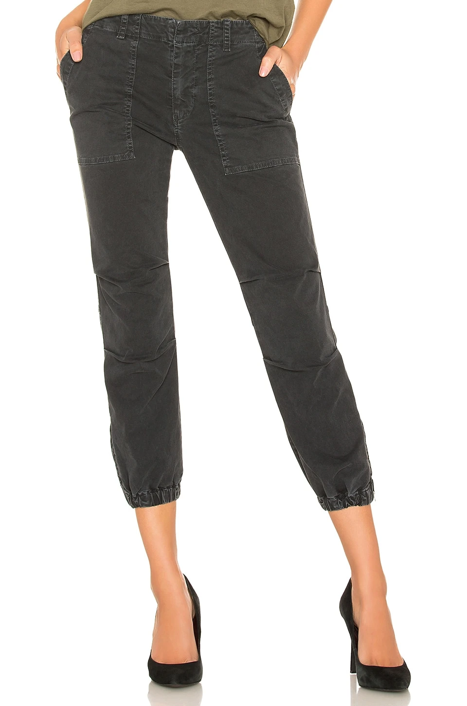 NILI LOTAN Cropped Military Pant Camo 5 NILI LOTAN Cropped Military Pant Camo - Image 5