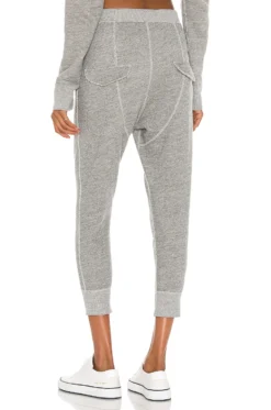 NILI LOTAN Nolan Pant Heather Grey -Fashion Clothing NILR WP47 V3