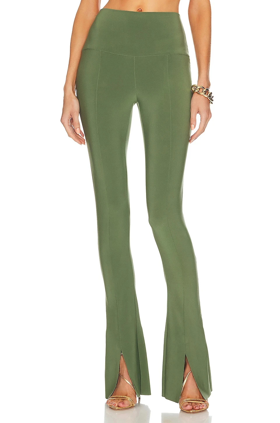 Norma Kamali Spat Legging Celadon 1 Norma Kamali Spat Legging Celadon