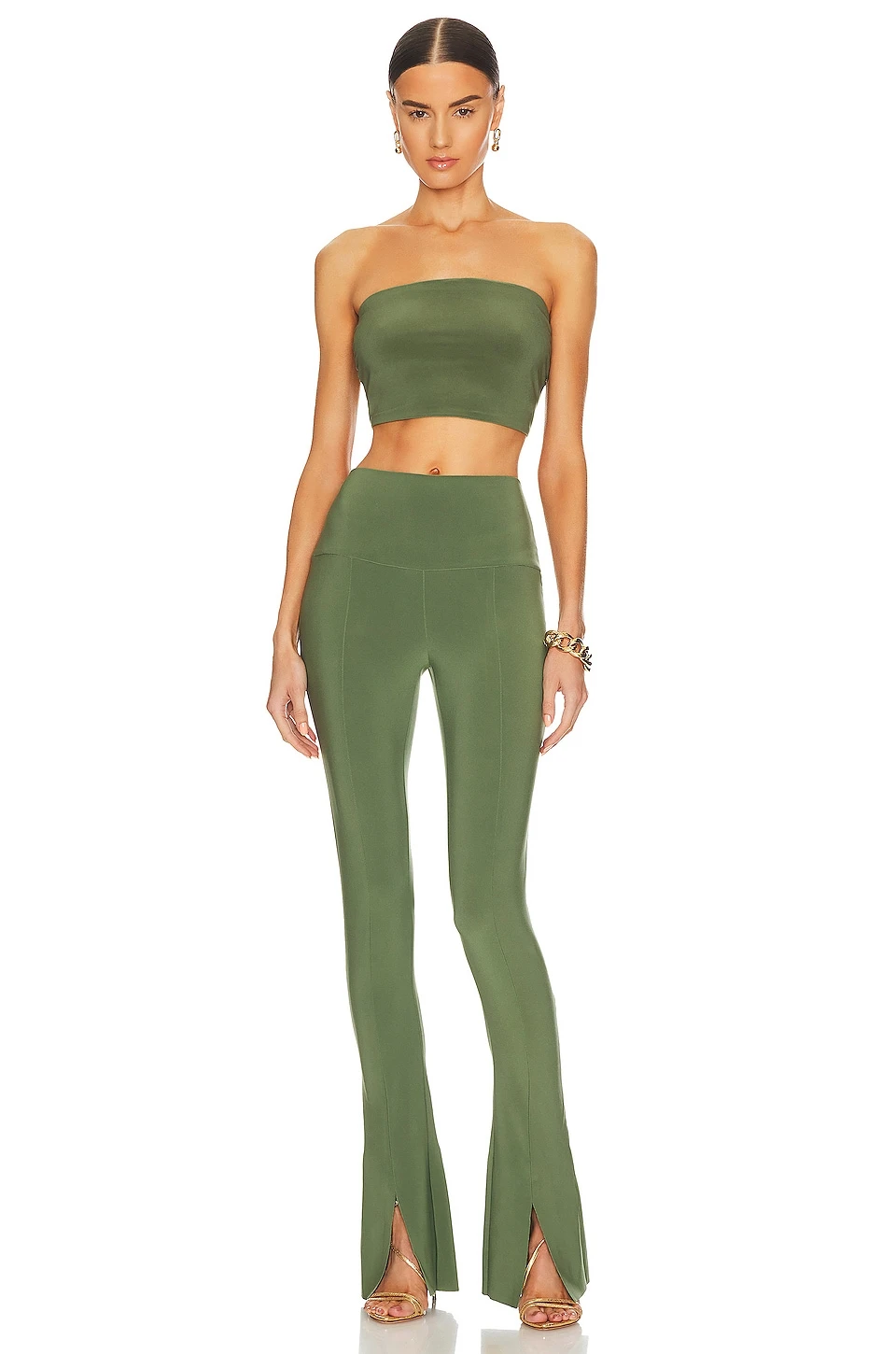 Norma Kamali Spat Legging Celadon 4 Norma Kamali Spat Legging Celadon - Image 4