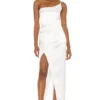 Grace One Shoulder Gown Ivory