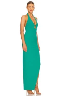 Coco Gown Green 8 Coco Gown Green -Fashion Clothing NKIE WD548 V3