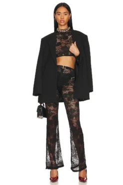 Heaven Long Sleeve Crop Black -Fashion Clothing NKIE WS82 V4