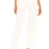 Britt Pleated Trouser Off White
