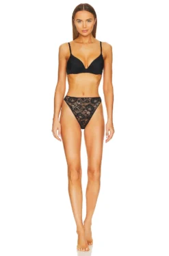 SUJETADOR MINIMAL Black -Fashion Clothing NORI WI9 V4