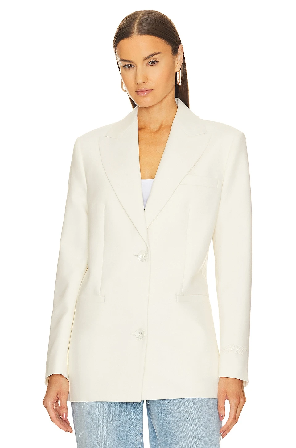 Off-White Blend Tomboy Jacket White 2 Off-White Blend Tomboy Jacket White - Image 2