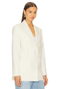 Off-White Blend Tomboy Jacket White 7 Off-White Blend Tomboy Jacket White -Fashion Clothing OFFR WO50 V3