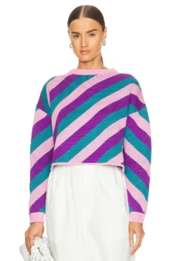 Olivia Rubin Mickey Sweater Three Colour Stripe