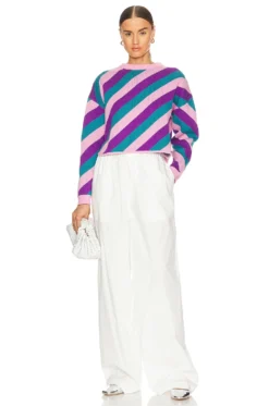 Olivia Rubin Mickey Sweater Three Colour Stripe 7 Olivia Rubin Mickey Sweater Three Colour Stripe -Fashion Clothing OLRB WK43 V4