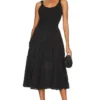 Paige Samosa Dress Black