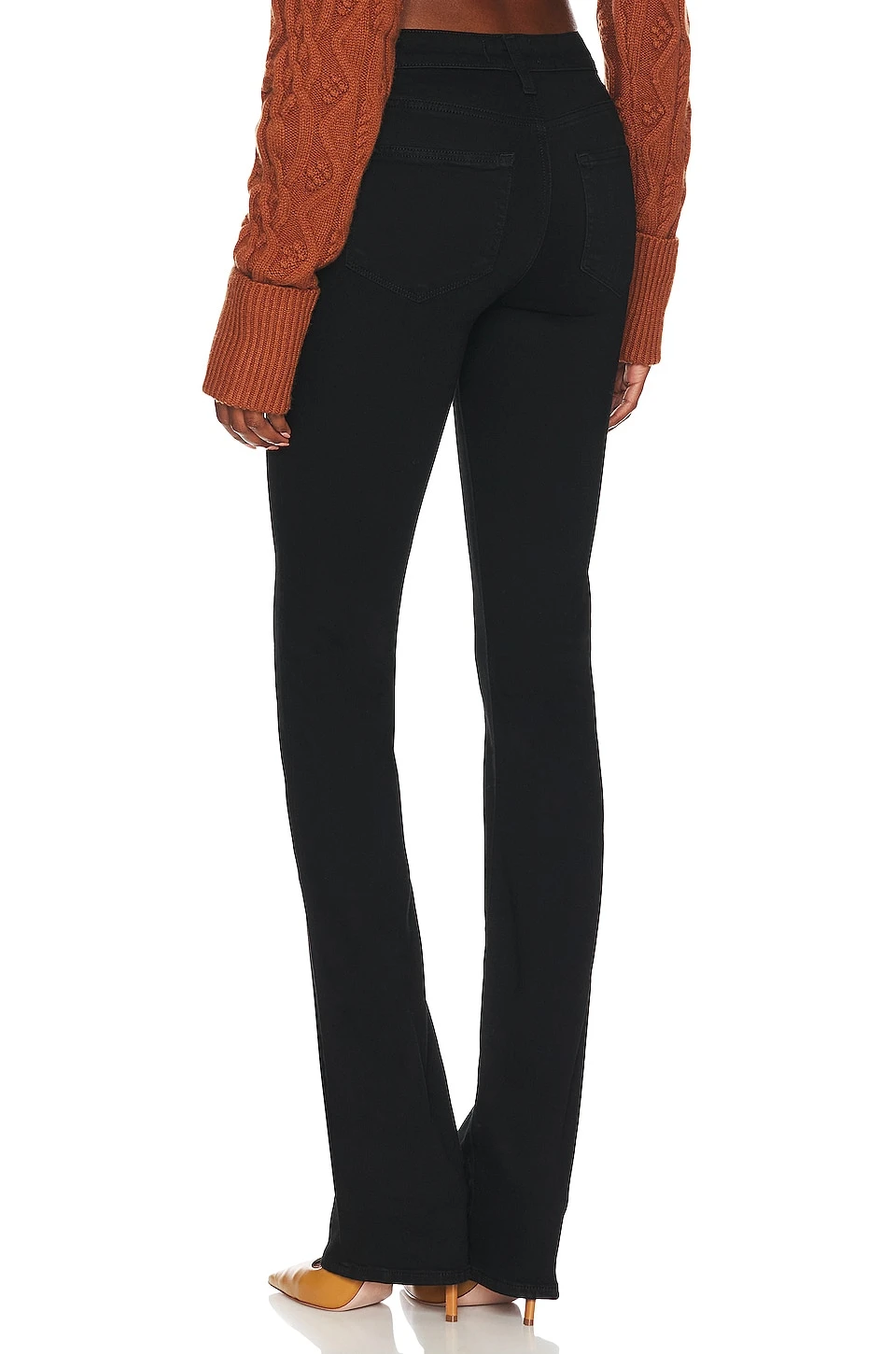 Paige High Rise Manhattan Boot Black Shadow 3 Paige High Rise Manhattan Boot Black Shadow - Image 3