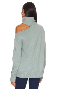 Paige Raundi Sweater Slate -Fashion Clothing PAIG WK54 V4