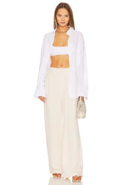 Paige Monette Pant Antique Paper -Fashion Clothing PAIG WP104 V4