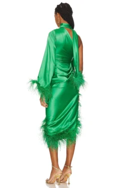 Oscar Dress Emerald -Fashion Clothing PBTO WD232 V3