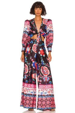 Matryo Wide Leg Pant Black -Fashion Clothing PBTO WP10 V4