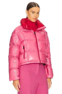 Nevada Duvet Jacket Azalea Pink Cire 7 Nevada Duvet Jacket Azalea Pink Cire -Fashion Clothing PMOM WO20 V3