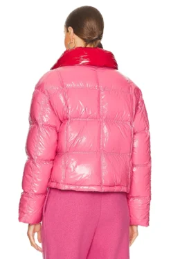 Nevada Duvet Jacket Azalea Pink Cire 8 Nevada Duvet Jacket Azalea Pink Cire -Fashion Clothing PMOM WO20 V4
