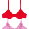 Clara Underwire Bra 2 Pack Cyclamen Bittersweet