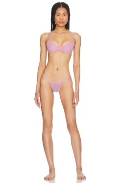 Clara Underwire Bra 2 Pack Cyclamen Bittersweet -Fashion Clothing PRIP WI106 V6