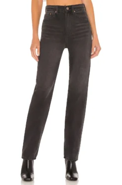 Cassie Super High Rise Straight Retrograde