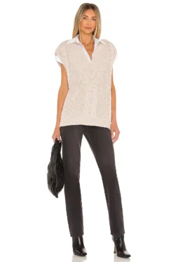 Cassie Super High Rise Straight Retrograde 7 Cassie Super High Rise Straight Retrograde -Fashion Clothing PSTL WJ154 V4