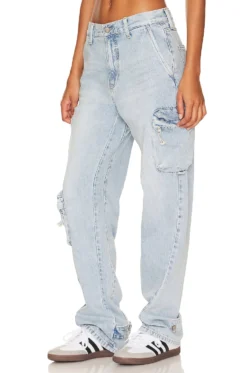 Bobbie Cargo Jean Kanan -Fashion Clothing PSTL WJ252 V3