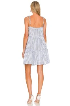 RAILS ROBE CARALYN Lighthouse Stripe 5 RAILS ROBE CARALYN Lighthouse Stripe -Fashion Clothing RAIL WD250 V3