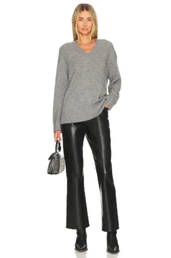 RAILS Michelle Sweater Heather Grey -Fashion Clothing RAIL WK113 V4