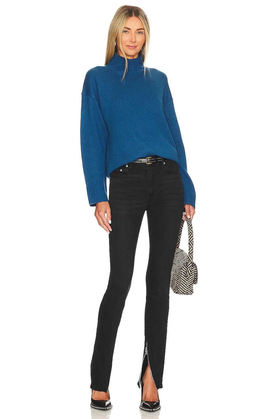 RAILS Sasha Sweater Delft Blue 4 RAILS Sasha Sweater Delft Blue - Image 4