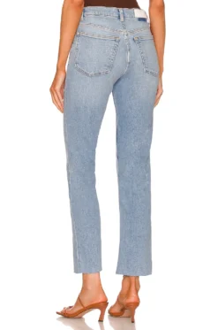 RE/DONE 70s Orginals Straight Sanded Blue -Fashion Clothing REDR WJ222 V3