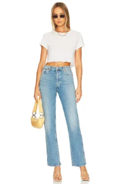 RE/DONE Originals 90's High Rise Loose Rio Fade 7 RE/DONE Originals 90's High Rise Loose Rio Fade -Fashion Clothing REDR WJ237 V4