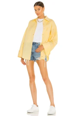 RE/DONE X Hanes 1950s Boxy Tee Optic White -Fashion Clothing REDR WS172 V4